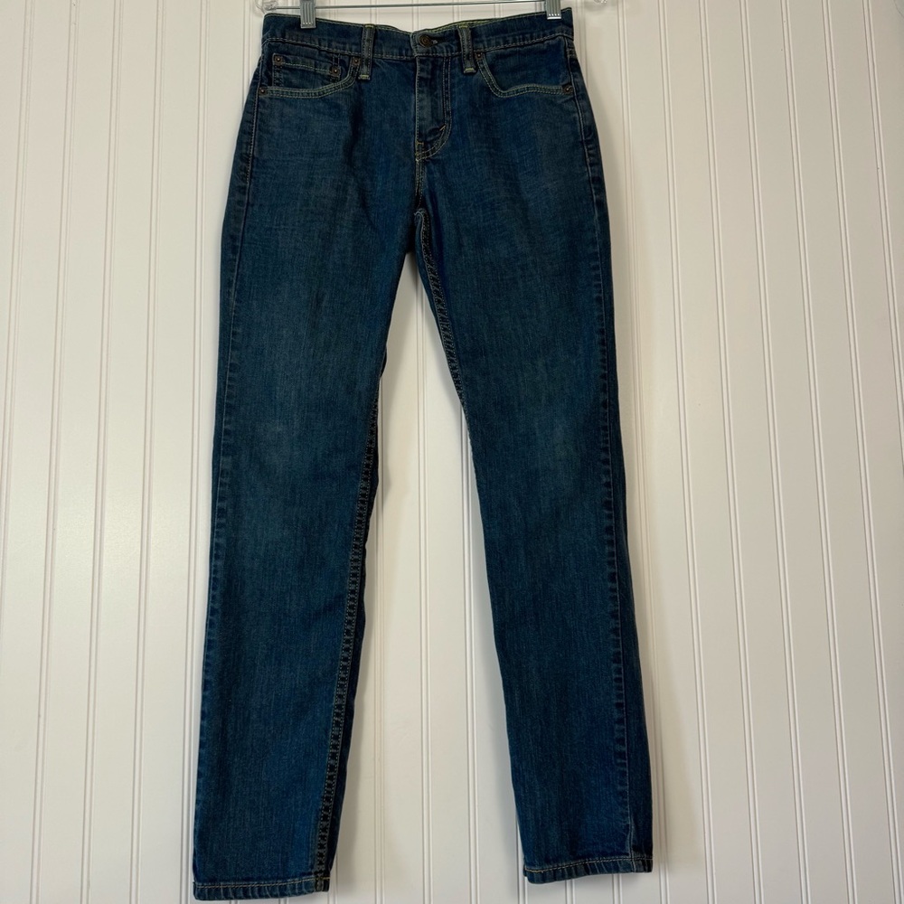 Levi’s 511 Jeans Mens Blue 29 x 32  Straight Leg Zip‎ Closure Denim